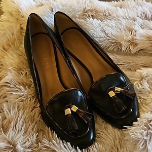 Talbots- Heel Pump- Leather